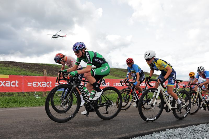 Elite Women And Junior Men Battle Hard In Road Race At European Championships